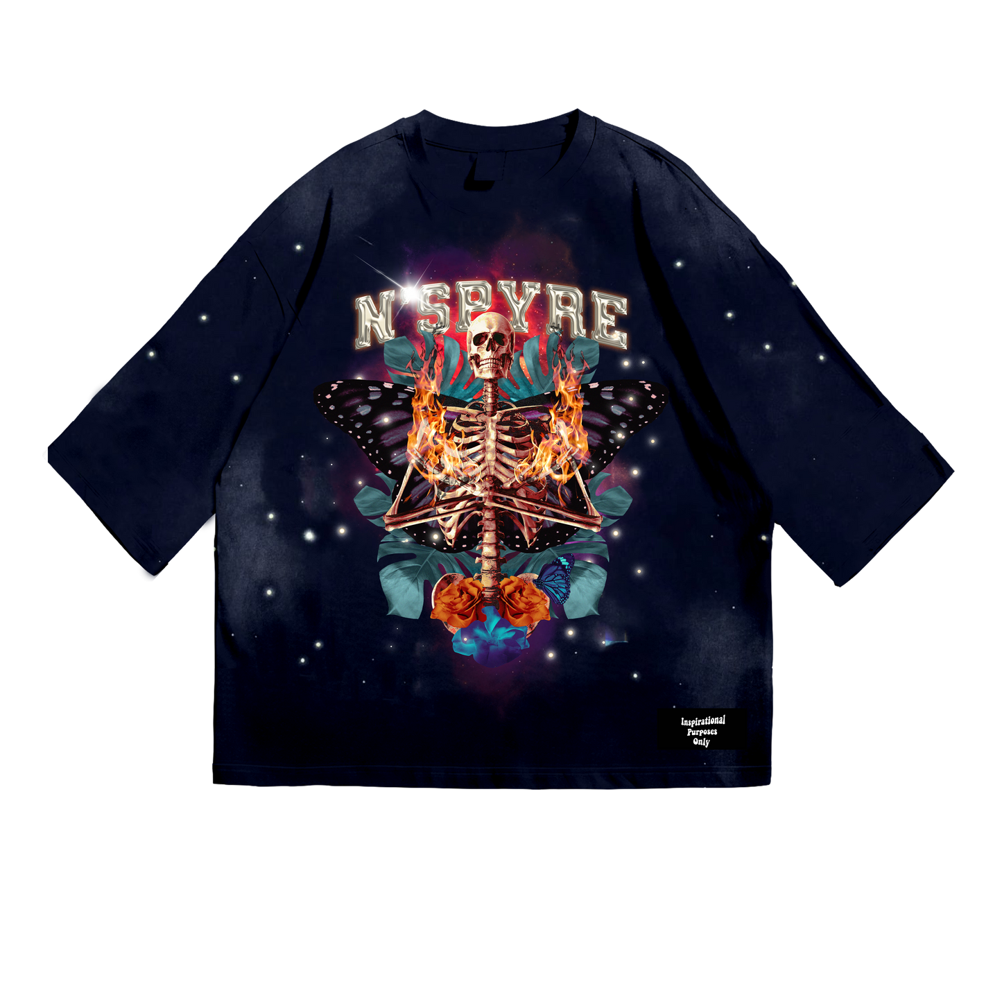 Space Cadet Black Tee