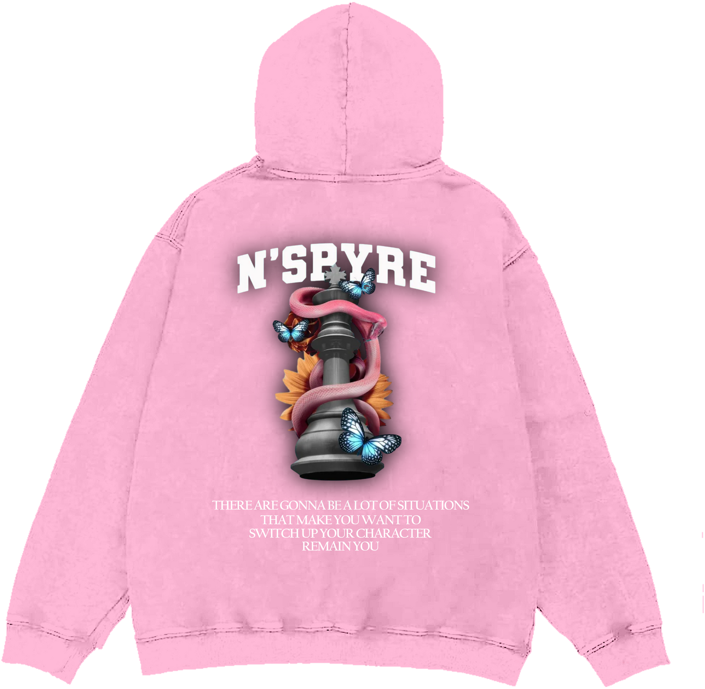 Light Pink N’SPYRE Hoodie