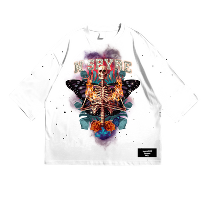 Space Cadet white Tee