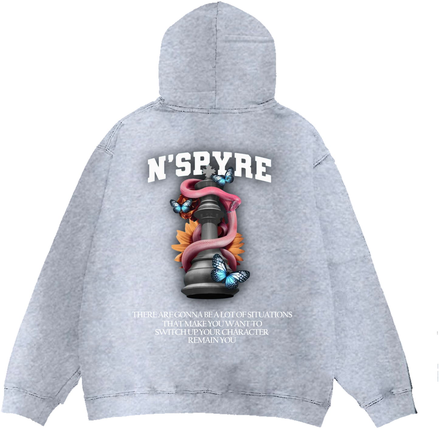 Cool Grey N’SPYRE Hoodie