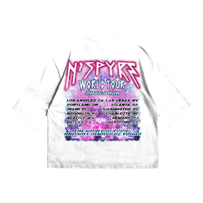 World Tour White Tee