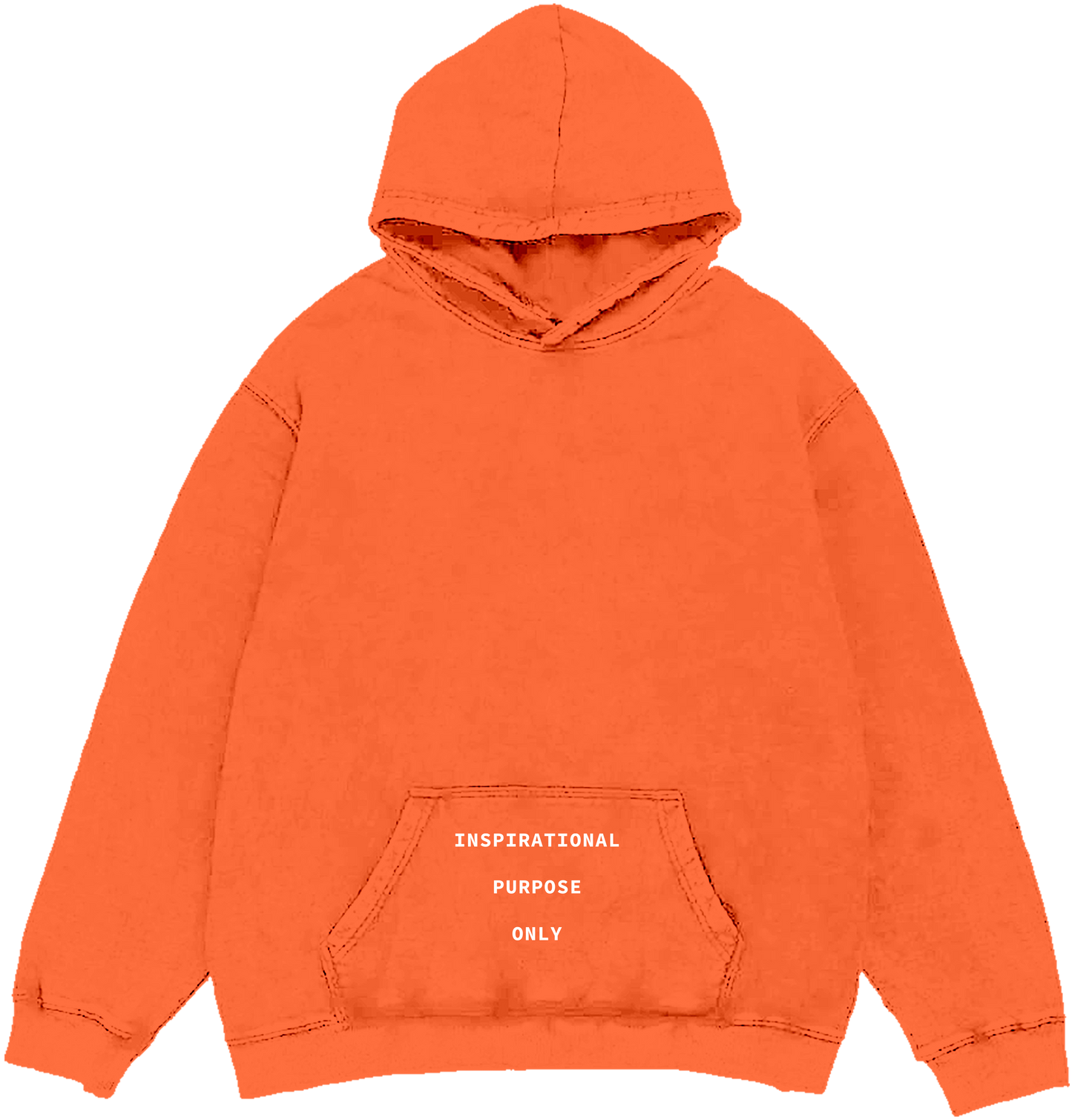 Orange N'SPYRE Graphic Hoodie