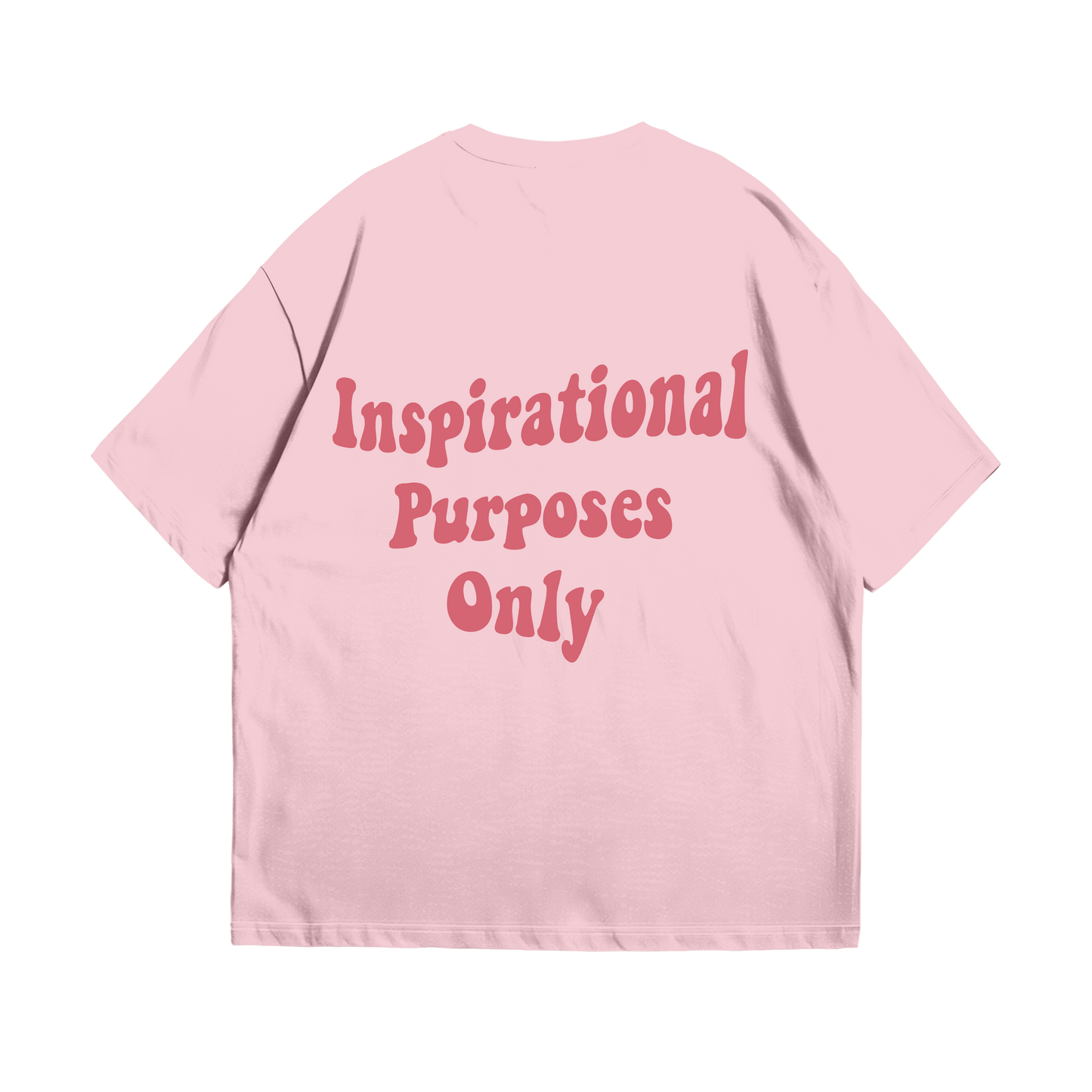 Light Pink Graphic Skull Tee